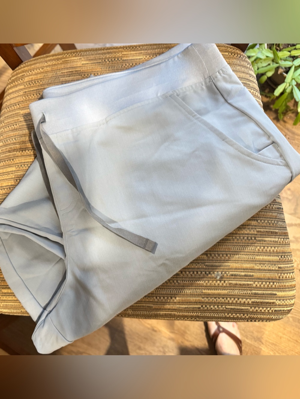 FIGS Light Blue Drawstring scrub pants joggers xxl